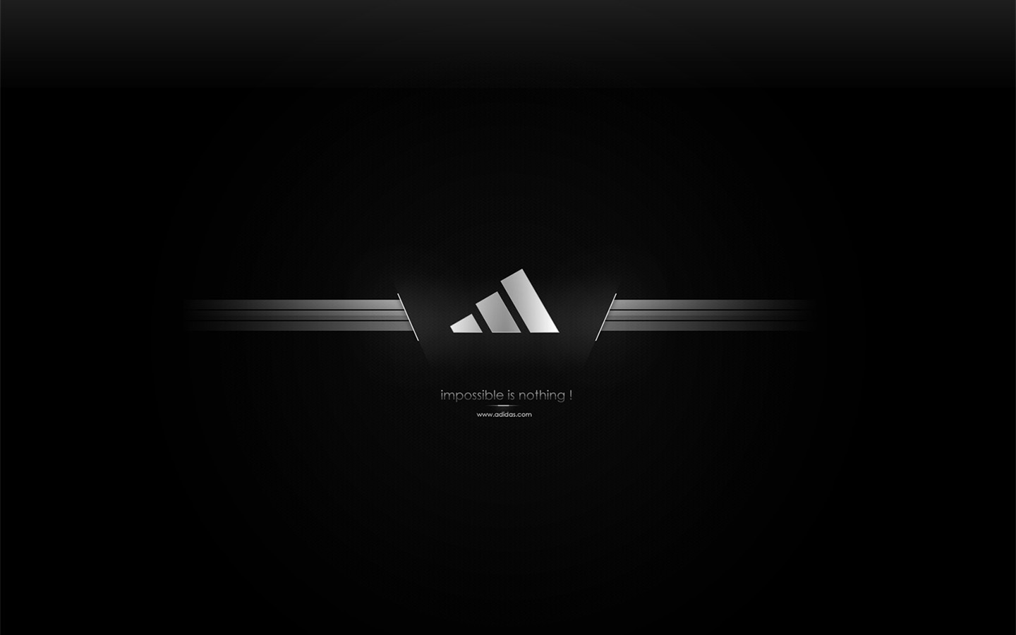 black adidas background for your fast dial.