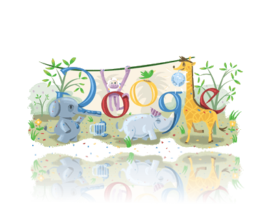 Google logo for Google 2009